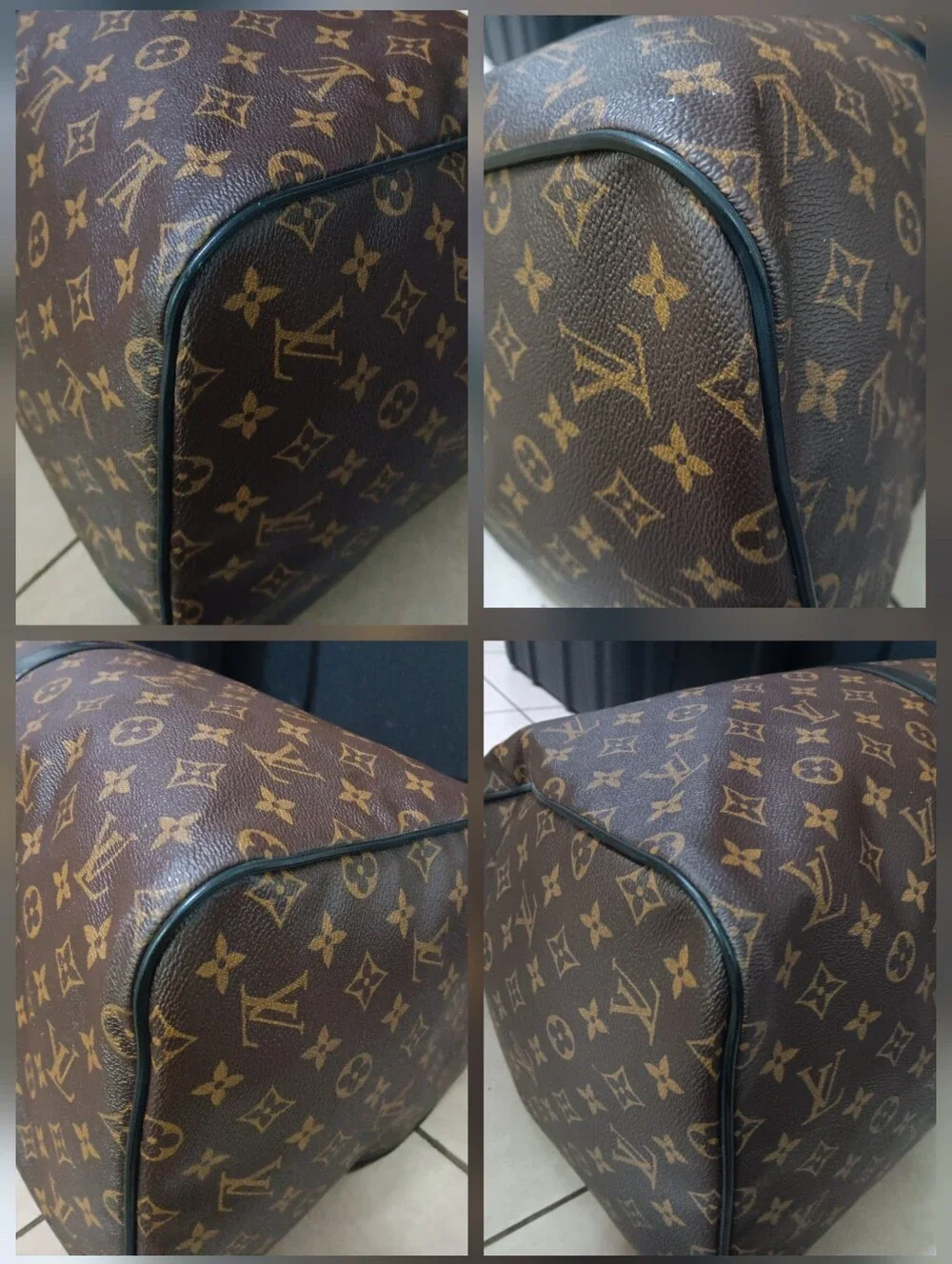 Louis Vuitton Limited Edition 🦄Waterproof Brown Monogram Keepall 55